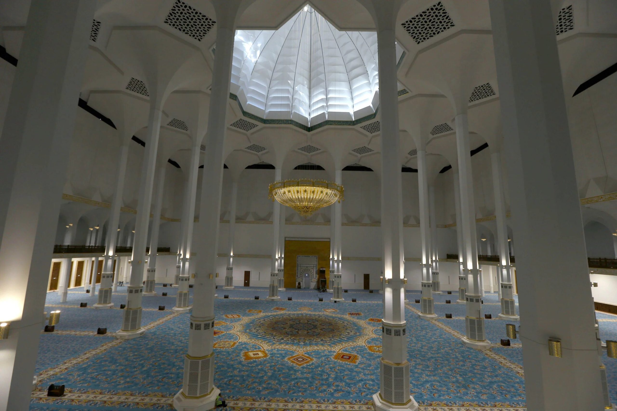 Salle de prière de la Grande Mosquée d'Alger