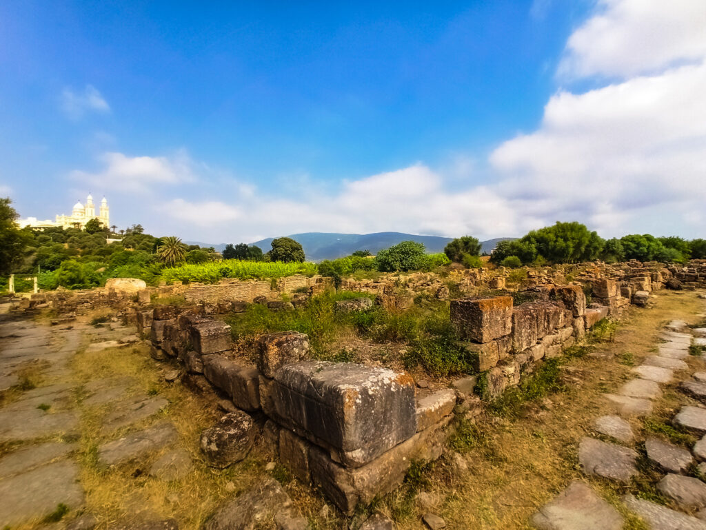 Les vestiges romains d’Hippo Regius, au sud d’Annaba