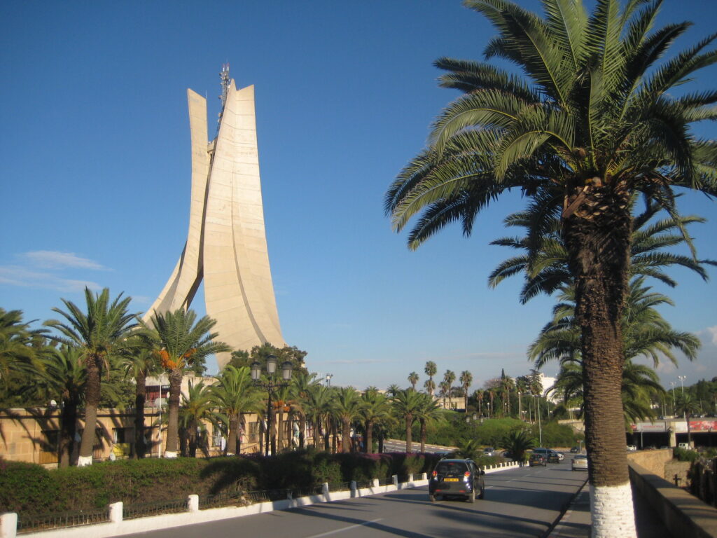 Le Mémorial du Martyr, Makam Echahid, à Alger