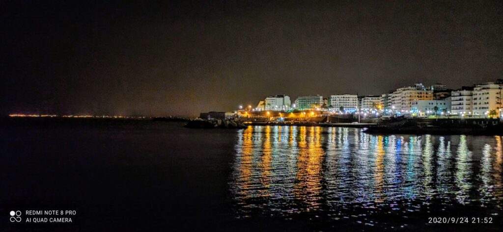 La plage El Kettani à Bab El Oued, Alger