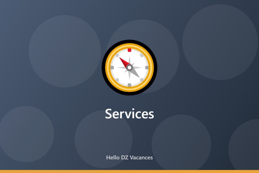 Illustration générique de la catégorie Services sur Hello DZ Vacances
