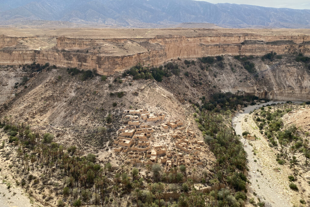 Le canyon de Ghoufi et ses villages accrochés à la falaise