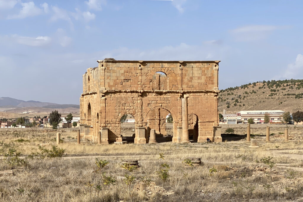 Le praetorium du camp romain de Lambaesis